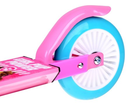 Hulajnoga składana dwukołowa PSI PATROL 50 kg RÓŻOWA SP0855