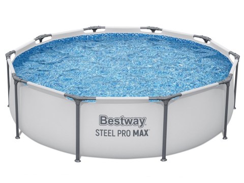 Basen Stelażowy Steel Pro MAX 305x76 Okrągły 10FT BESTWAY 3w1