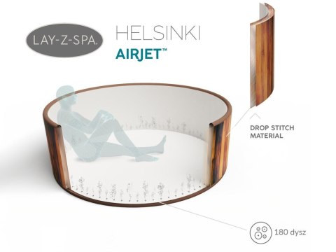 Bestway jacuzzi Lay-Z-Spa Helsinki 5-7 osób 60025