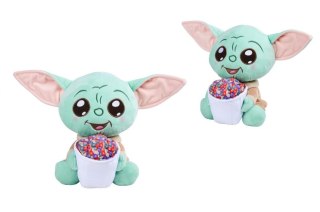 Disney Grogu z popcornem 25cm