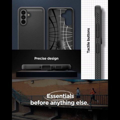 Etui na Samsung A37 5G Spigen Rugged Armor czarny
