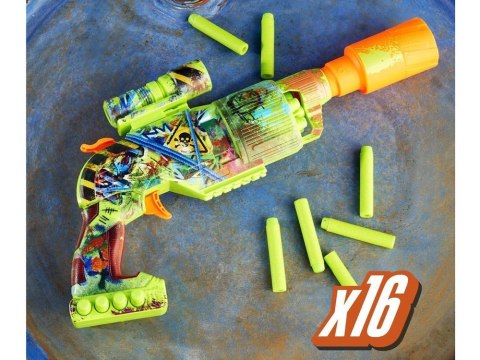 Hasbro Pistolet NERF Zombie Driller i celownik + 16x pianowe naboje ZA6190