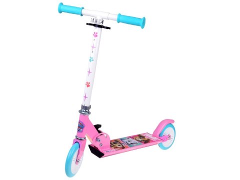 Hulajnoga składana dwukołowa PSI PATROL 50 kg RÓŻOWA SP0855