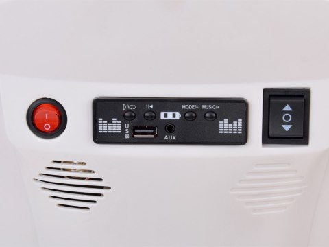 Klasyczny Skuter na akumulator elektryczny dla dziecka PA0330 czerwony