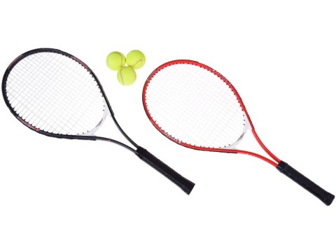 Rakiety Tenisowe Sportowy zestaw 2 x Rakieta 3 x Piłki Pokrowiec SP0820