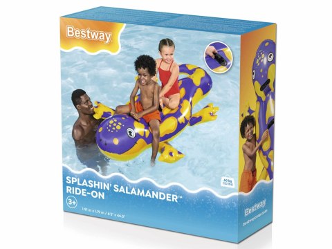 Bestway Dmuchany materac SALAMANDRA jeszczurka 2 os. 60 kg 191x119cm 41502