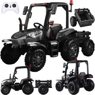 Duży Traktor z przyczepą 4x4+ pilot światło PA0266