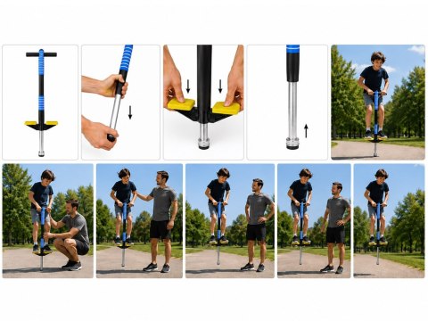 Pogo Skoczek Drążek do Skakania JUMP STICK - zabawka dla dziecka SP0867