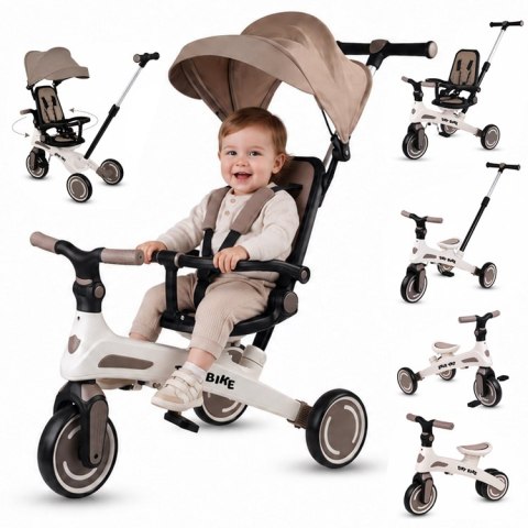 Rowerek dziecięcy trójkołowy Tiny Bike rośnie z dzieckiem 5w1 SP0879