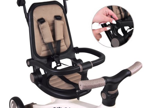Rowerek dziecięcy trójkołowy Tiny Bike rośnie z dzieckiem 5w1 SP0879