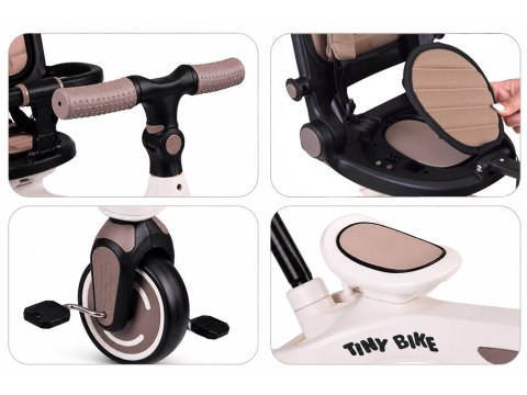 Rowerek dziecięcy trójkołowy Tiny Bike rośnie z dzieckiem 5w1 SP0879