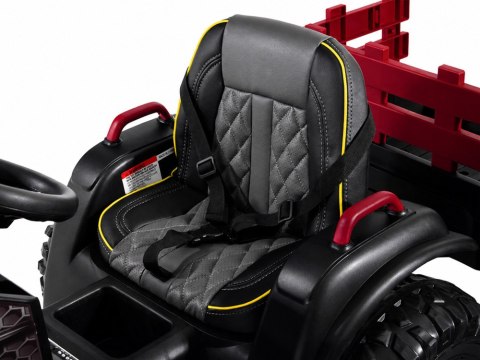 Traktor na akumulator dla dzieci +przyczepa PA0240