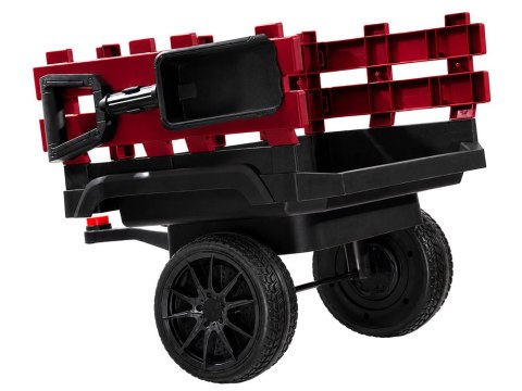 Traktor na akumulator dla dzieci +przyczepa PA0240