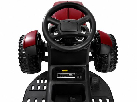 Traktor na akumulator dla dzieci +przyczepa PA0240