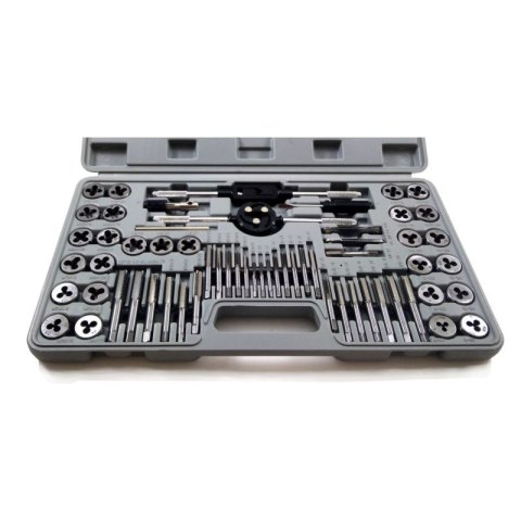 Zestaw NARZYNEK I GWINTOWNIKÓW walizka kalibrownik 60 szt M3-M12 4-1/2" NC NF PRO