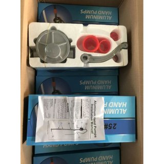 Pompa ręczna do ropy paliwa oleju nafty glikolu beczki na korbę ALU 30l/min