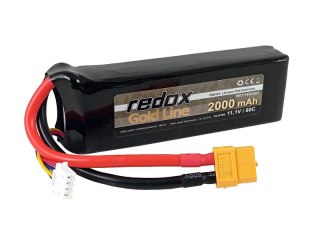 Akumulator Redox Gold Line 2000 mAh 11,1 80C XT-60 - pakiet LiPo