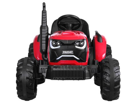 TRAKTOR na akumulator z przyczepą i ruchomym kiprem PA0347