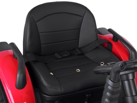 TRAKTOR na akumulator z przyczepą i ruchomym kiprem PA0347