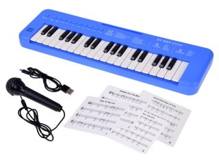 Keyboard interaktywne organy dla dzieci 37-klawiszy + mikrofon IN0190