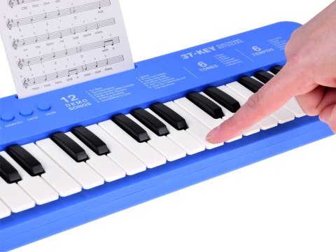 Keyboard interaktywne organy dla dzieci 37-klawiszy + mikrofon IN0190