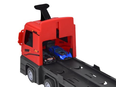 Laweta transporter TIR rozkładany 200cm + 6 aut Dwupoziomowa budowa ZA6587