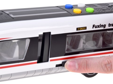 Magnetyczny Pociąg 57 cm Napęd Frykcyjny Dźwięk Światło ZA6387