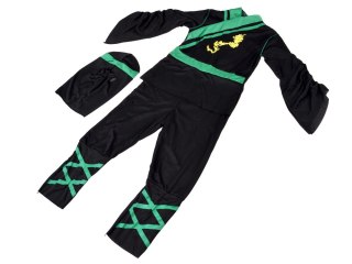 Kostium NINJA - przebranie na bal karnawałowy i Halloween Strój r. M ZA6296