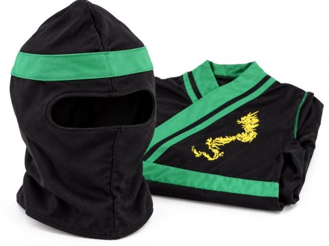 Kostium NINJA - przebranie na bal karnawałowy i Halloween Strój r. M ZA6296