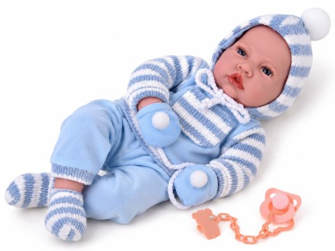 Lalka BOBAS miękka guma, mówiąca - 12 funkcji dźwiękowych 45cm ZA6441