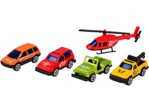 Parking Garaż 4 poziomy Winda Myjnia Autka Helikopter Zjeżdżalnie ZA6198