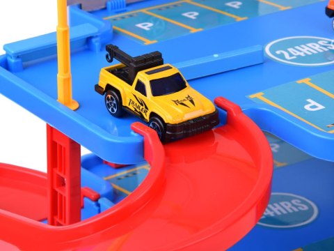 Parking Garaż 4 poziomy Winda Myjnia Autka Helikopter Zjeżdżalnie ZA6198