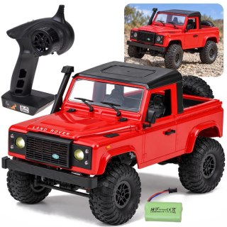 Samochód zdalnie sterowany 2w1 LAND ROVER Defender 90 4x4 Skala 1:12 RC0760