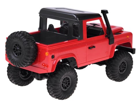 Samochód zdalnie sterowany 2w1 LAND ROVER Defender 90 4x4 Skala 1:12 RC0760