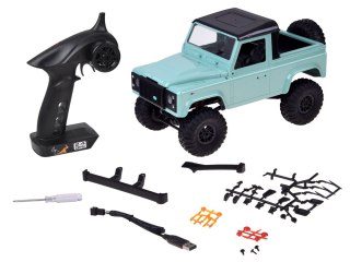 Samochód zdalnie sterowany 2w1 LAND ROVER Defender 90 4x4 Skala 1:12 RC0760