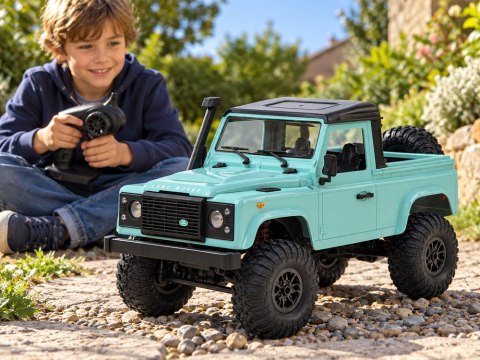 Samochód zdalnie sterowany 2w1 LAND ROVER Defender 90 4x4 Skala 1:12 RC0760