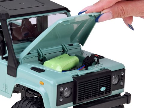 Samochód zdalnie sterowany 2w1 LAND ROVER Defender 90 4x4 Skala 1:12 RC0760