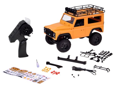 Samochód zdalnie sterowany 2w1 LAND ROVER Defender 90 4x4 Skala 1:12 RC0761
