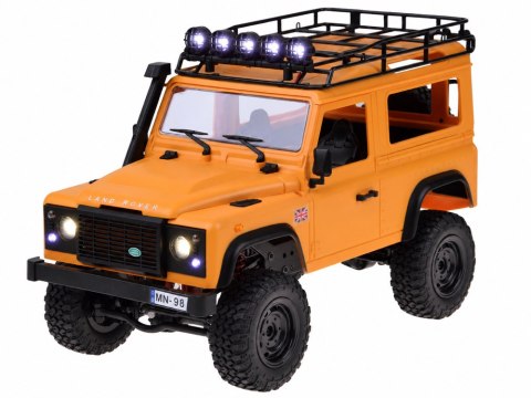 Samochód zdalnie sterowany 2w1 LAND ROVER Defender 90 4x4 Skala 1:12 RC0761