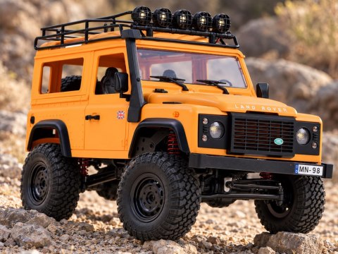 Samochód zdalnie sterowany 2w1 LAND ROVER Defender 90 4x4 Skala 1:12 RC0761