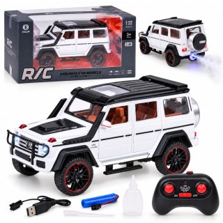 Samochód zdalnie sterowany Brabus G800 metalowy otwierane drzwi LED RC0771
