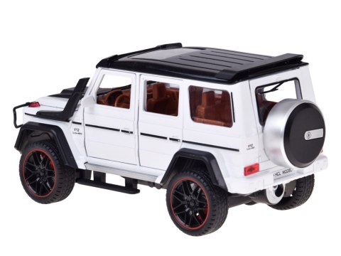 Samochód zdalnie sterowany Brabus G800 metalowy otwierane drzwi LED RC0771