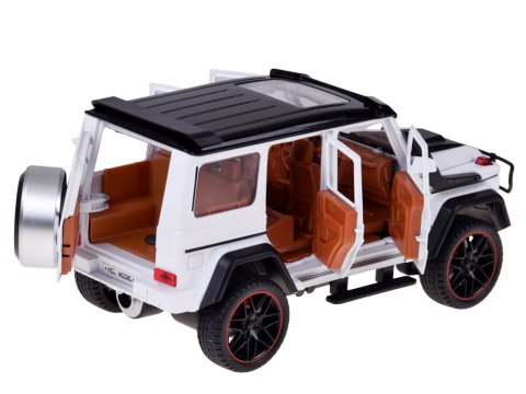 Samochód zdalnie sterowany Brabus G800 metalowy otwierane drzwi LED RC0771