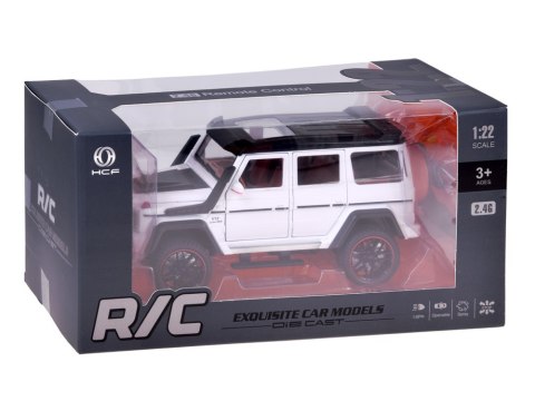 Samochód zdalnie sterowany Brabus G800 metalowy otwierane drzwi LED RC0771