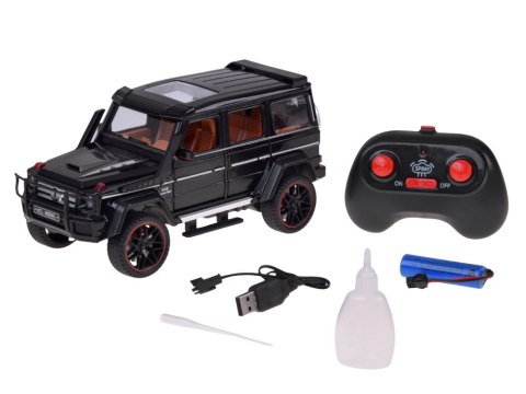 Samochód zdalnie sterowany Brabus G800 metalowy otwierane drzwi LED RC0771