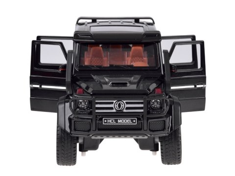 Samochód zdalnie sterowany Brabus G800 metalowy otwierane drzwi LED RC0771