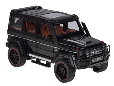 Samochód zdalnie sterowany Brabus G800 metalowy otwierane drzwi LED RC0771