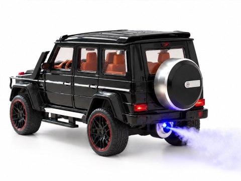 Samochód zdalnie sterowany Brabus G800 metalowy otwierane drzwi LED RC0771