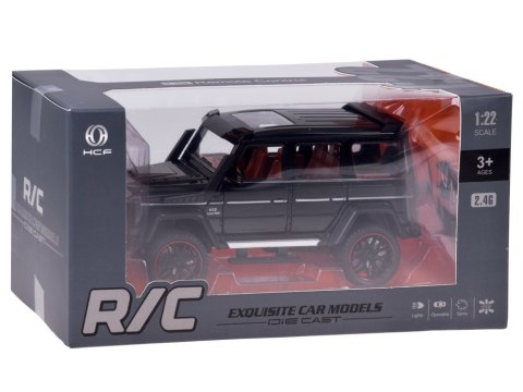 Samochód zdalnie sterowany Brabus G800 metalowy otwierane drzwi LED RC0771