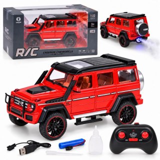Samochód zdalnie sterowany Brabus G800 metalowy otwierane drzwi LED RC0771